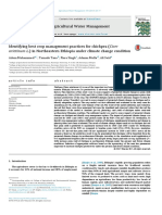 Agricultural Water Management: Identifying Best Crop Management Practices For Chickpea (Cicer