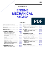 GR00000600-11E 4G69 Engine Mechanical