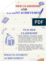 Teacher Leadership and Student Achievement