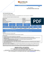 Renewal Premium Notice: Mr. Kishor Kumar Gupta Insured Name: MR - Kishor Kumar Gupta