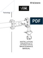 McCrometer V-Cone Instal Lo Per Ma Int Manual