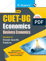 R Gupta's Popular Master Guide For CUET-UG Economics 2022