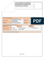 Method of Statement Scafollding Works