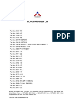 WOODWARD Stock List