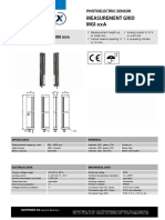 Measurement Grid Mgi-Xxa: Photoelectric Sensor