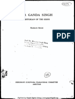 DR Ganda Singh - Historian of The Sikhs