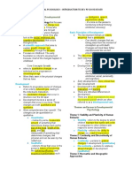 Developmental Psychology - Introduction To Dev Psych Reviewer