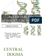 The Central Dogma of Molecular Biology