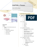 CHAPTER 2: Tissues: (Human Anatomy and Physiology)