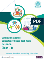 Curriculum Aligned Competency Based Test Items: Science Class - 9