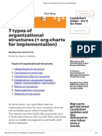 7 Types of Organizational Structures - Lucidchart Blog