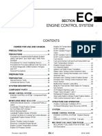 Engine Control System: Section