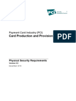 PCI Card Production Physical Security Requirements v2 Nov2016