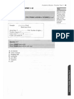 Section 1 Questions 1-10: A Ca D e M Ic M Od Ule - Practice Test 3 83