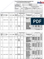 School Form 7 SF7 School Personnel Assignment List and Basic Profile 1