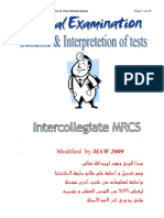 All Examination Final Clinical MRCS