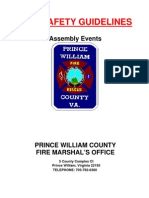 Fire Safety Guidelines: Assembly Events