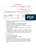 7accounting Errors