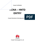 HCNA-HNTD Entry Training Guide v2.1