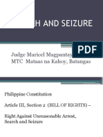 SEARCH AND SEIZURE - Power Point