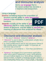  Discourse Analysis and Course Design