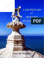 A Dictionary of Spanish Place Names