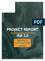 Migrating To Cloud Based ERP Solutions Project