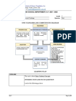 1st Quarter Learning Plan