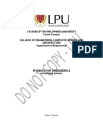 Physics For Engineers 2 PHYLO2E Lab Manual