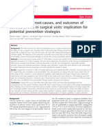 The Incidence, Root-Causes, and Outcomes of Adverse Events in Surgical Units: Implication For Potential Prevention Strategies