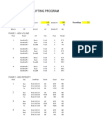 Korte 3x3 Spreadsheet