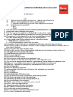 9TH - Icse - Physics - Worksheet - Upthrust in Fluids, Archimedes' Principle and Floatation 3