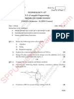 Be - Computer Engineering - Semester 5 - 2018 - August - Theory of Computation TC Pattern 2015