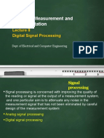 Electrical Measurement and Instrumentation: Digital Signal Processing