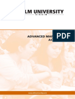 Advanced Management Accounting