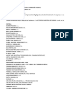 Listado Maritimo Panama Actualizado Septiembre 2022 - Ordenado