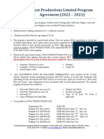 2023 Swat Productions LTD Agreement