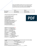 Passive Voice Present Simple Past Simple