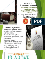 3 The Philippine Constitution and Flag Hetaldic Code