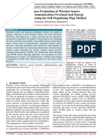 Performance Evaluation of Wireless Sensor Networks' Communication Overhead and Energy Consumption Using The Self-Organizing Map Method