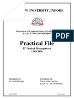 IT Project Management Lab Manual