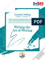 Creative Writing Quarter 2 Module 11