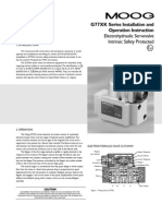 G77XK Series Installation and Operation Instruction: Electrohydraulic Servovalve Intrinsic Safety Protected