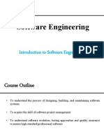 319 Introduction To Software Engineering