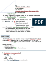 Adverbial Clause + Pariciple Luar Kota