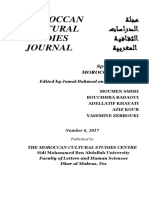 A Special Issue On MOROCCAN CINEMA Edite