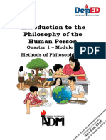 Module 2 ADM Template Gr.11 or 12 Introduction To The Philosophy of The Human Person