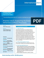 Practice Note 5 Economic Dimensions