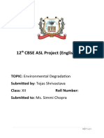 Tejas Shrivastava 12th ASL English