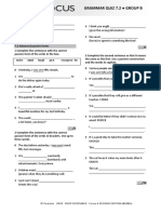 Focus4 2E Grammar Quiz Unit7 2 GroupB